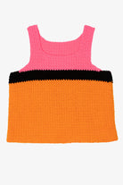 Vintage Handmade Crochet Vest (1990s)