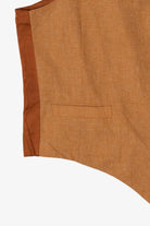 Vintage Brown Vest (1990s)