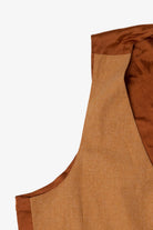 Vintage Brown Vest (1990s)