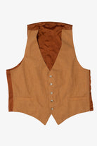 Vintage Brown Vest (1990s)
