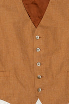 Vintage Brown Vest (1990s)
