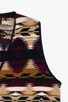 Vintage Structure Southwestern Pattern Vest (1990s)