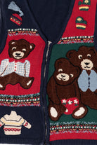 Vintage Teddy Bears And Winter Wear Capacity Vest (1990s)