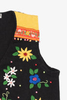 Vintage Victoria Jones Floral Vest (1990s)