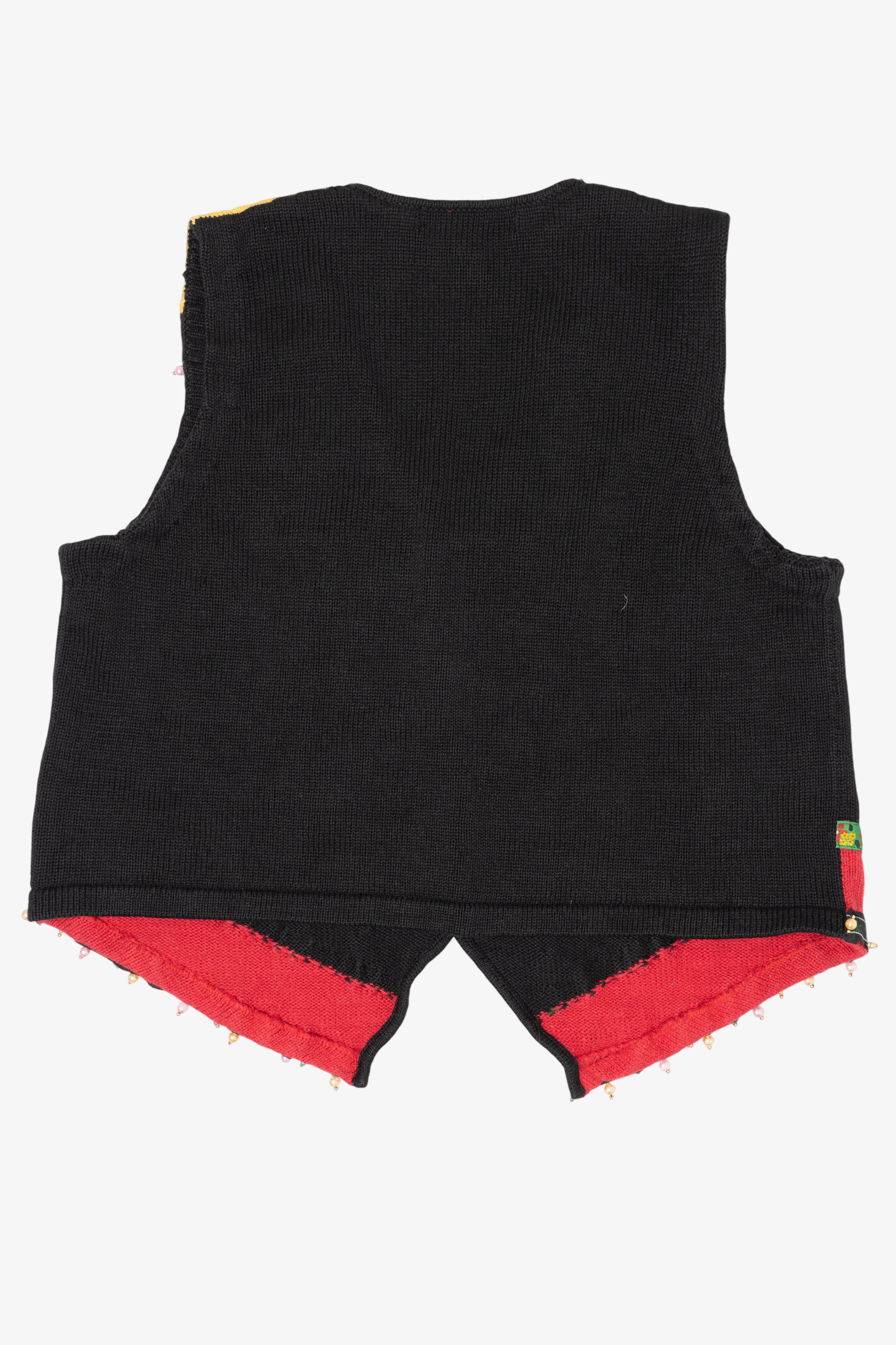 Vintage Victoria Jones Floral Vest (1990s)