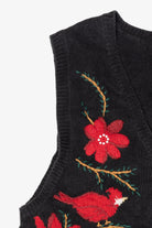Vintage Flowers And Birds Capacity Vest (1990s)