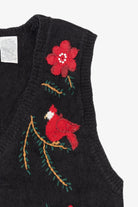 Vintage Flowers And Birds Capacity Vest (1990s)