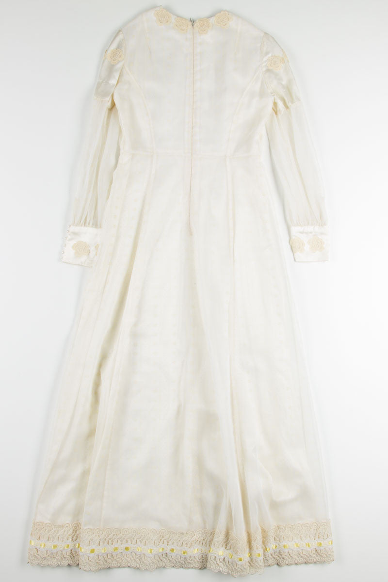 Vintage Handmade Wedding Dress
