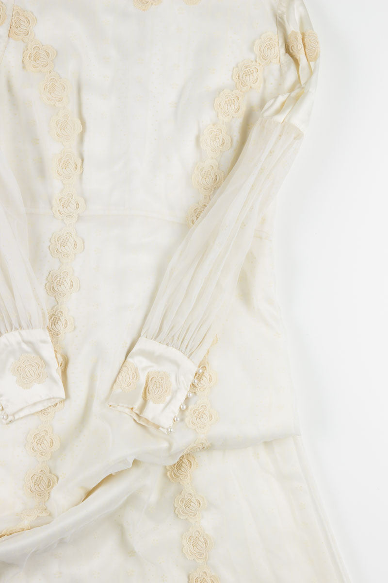 Vintage Handmade Wedding Dress