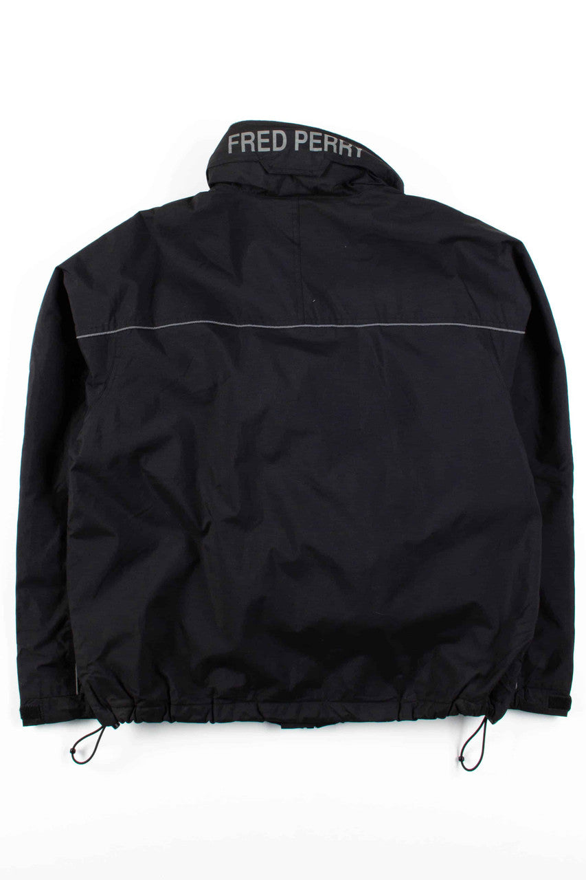 Black Fred Perry Winter Coat