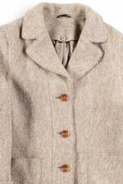 Oatmeal Wool Coat