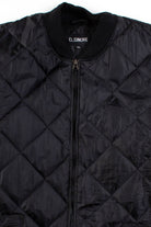 Black Quilted Coat