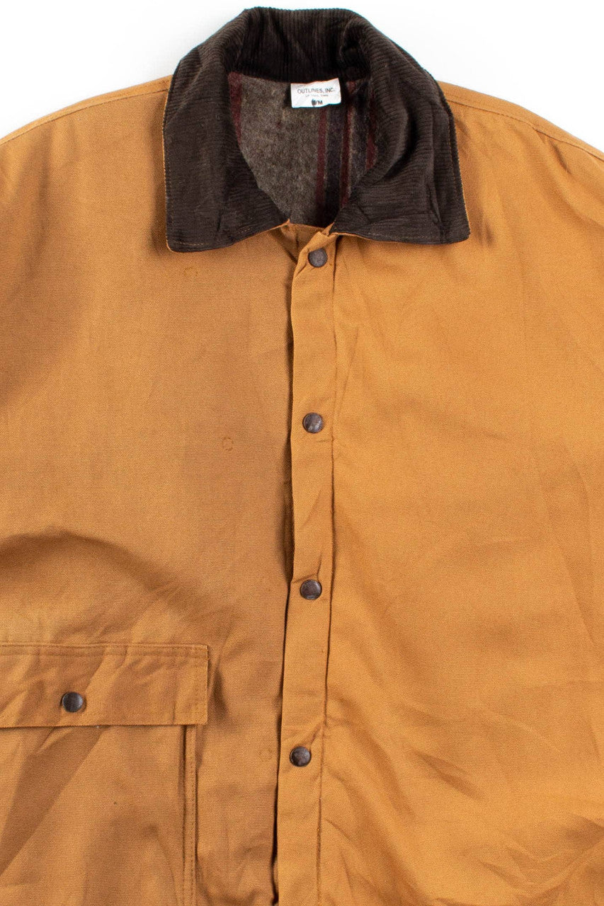 Tan Canvas Jacket 1