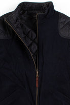 Black Quilted Reversible Woolrich Jacket