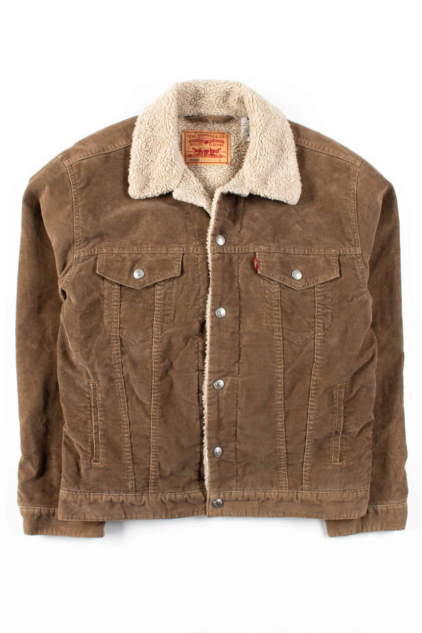Brown Levi's Corduroy Jacket 2