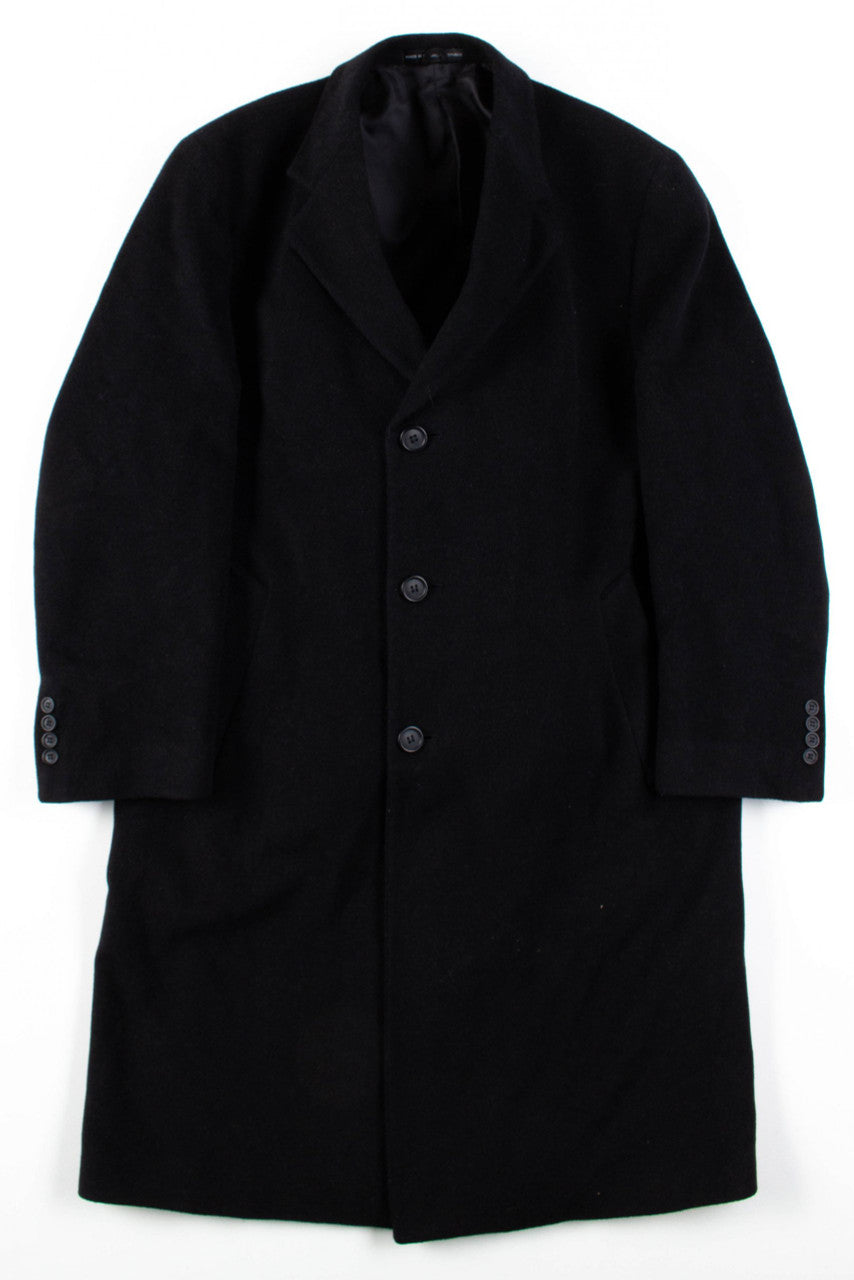 Black Felt Coat