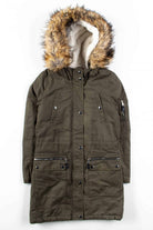 Sherpa Lined Olive Parka 1