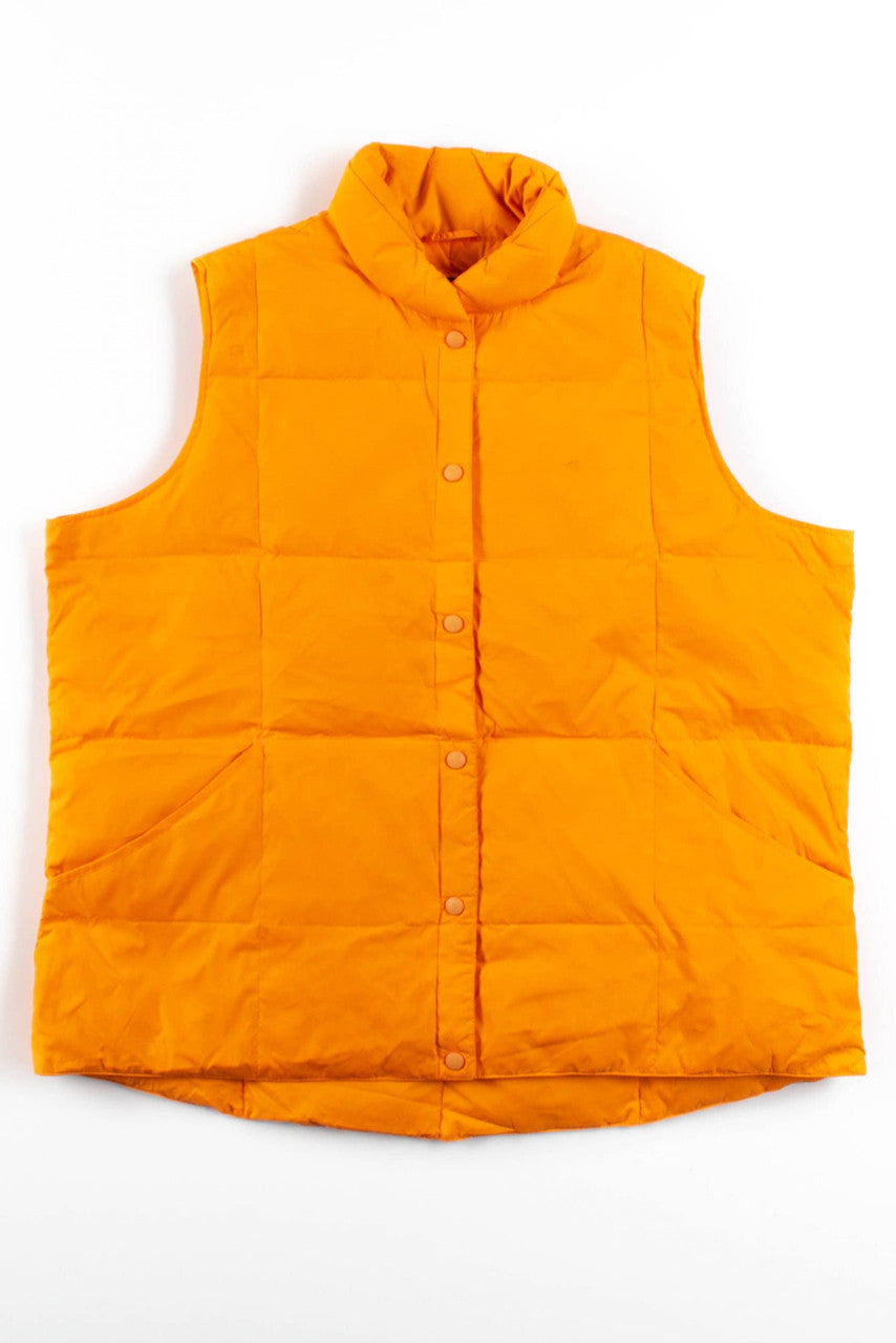 Blaze Orange Quilted Vest