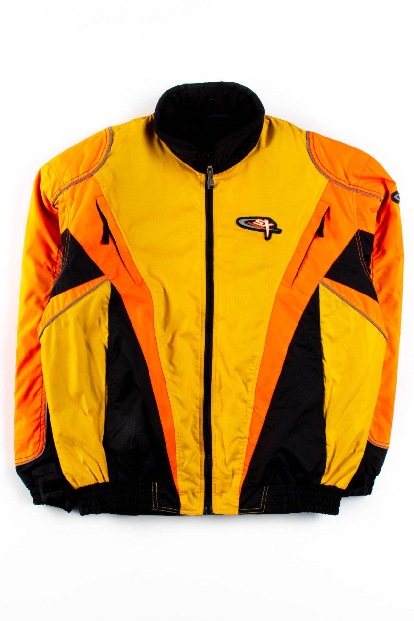 Yellow & Orange Arctiva Snowmobile Jacket