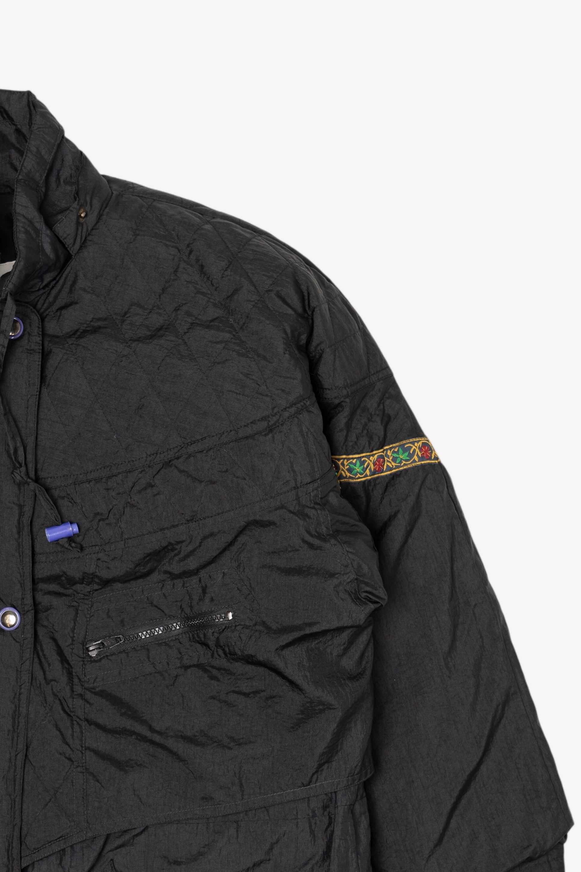 Vintage Black The Incrowd Collection Jacket (1990s)