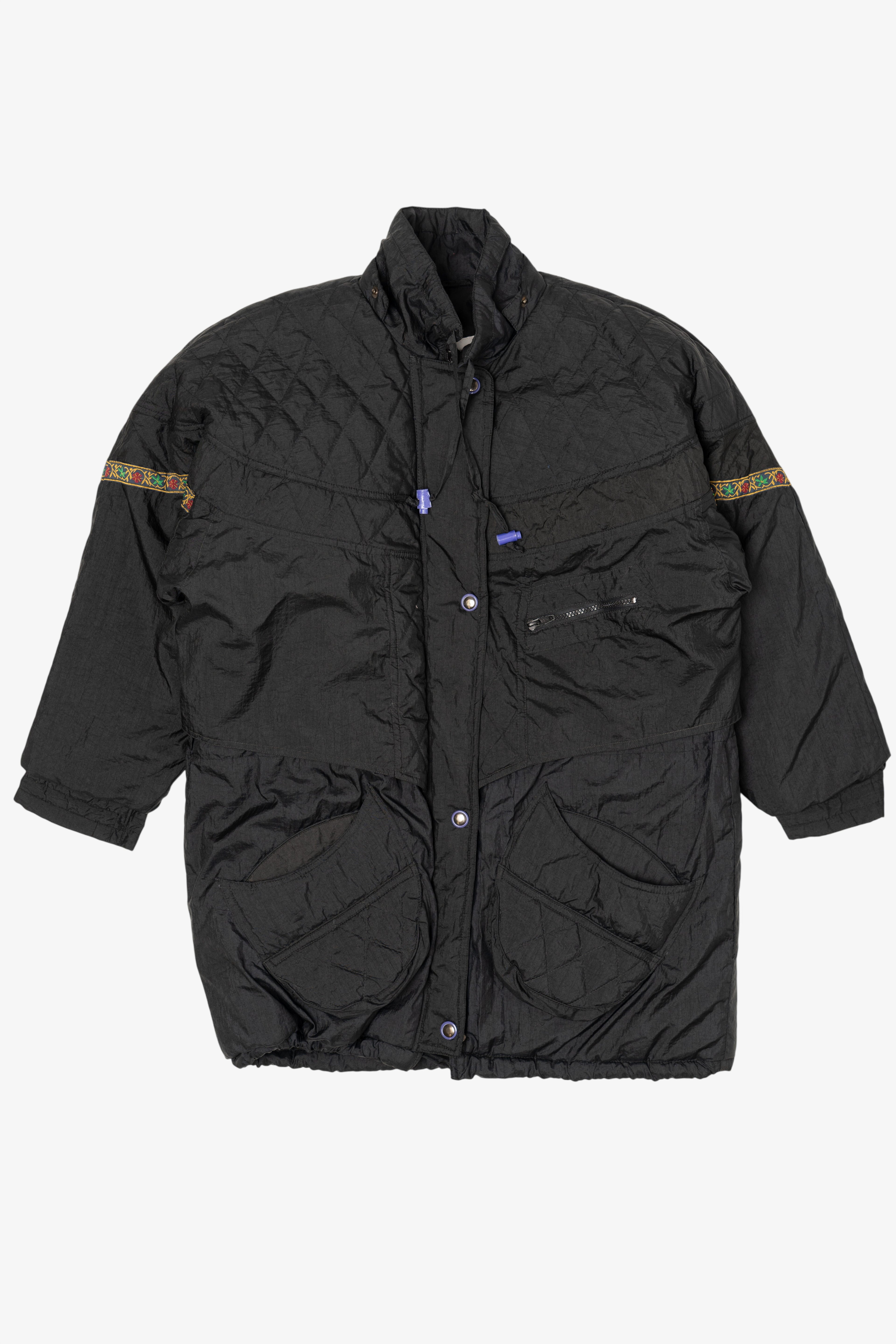 Vintage Black The Incrowd Collection Jacket (1990s)
