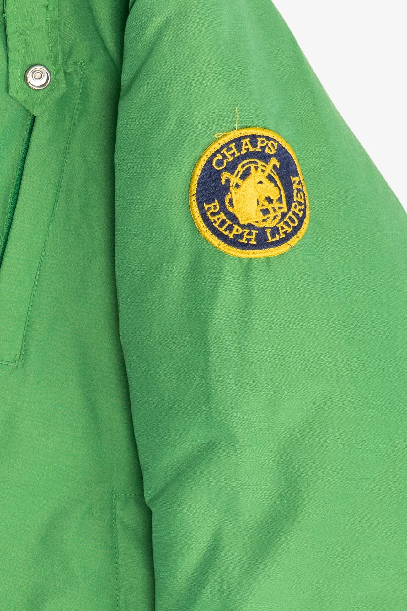 Vintage Chaps By Ralph Lauren Shoulder Patch Winter Puffer Coat (1980s)