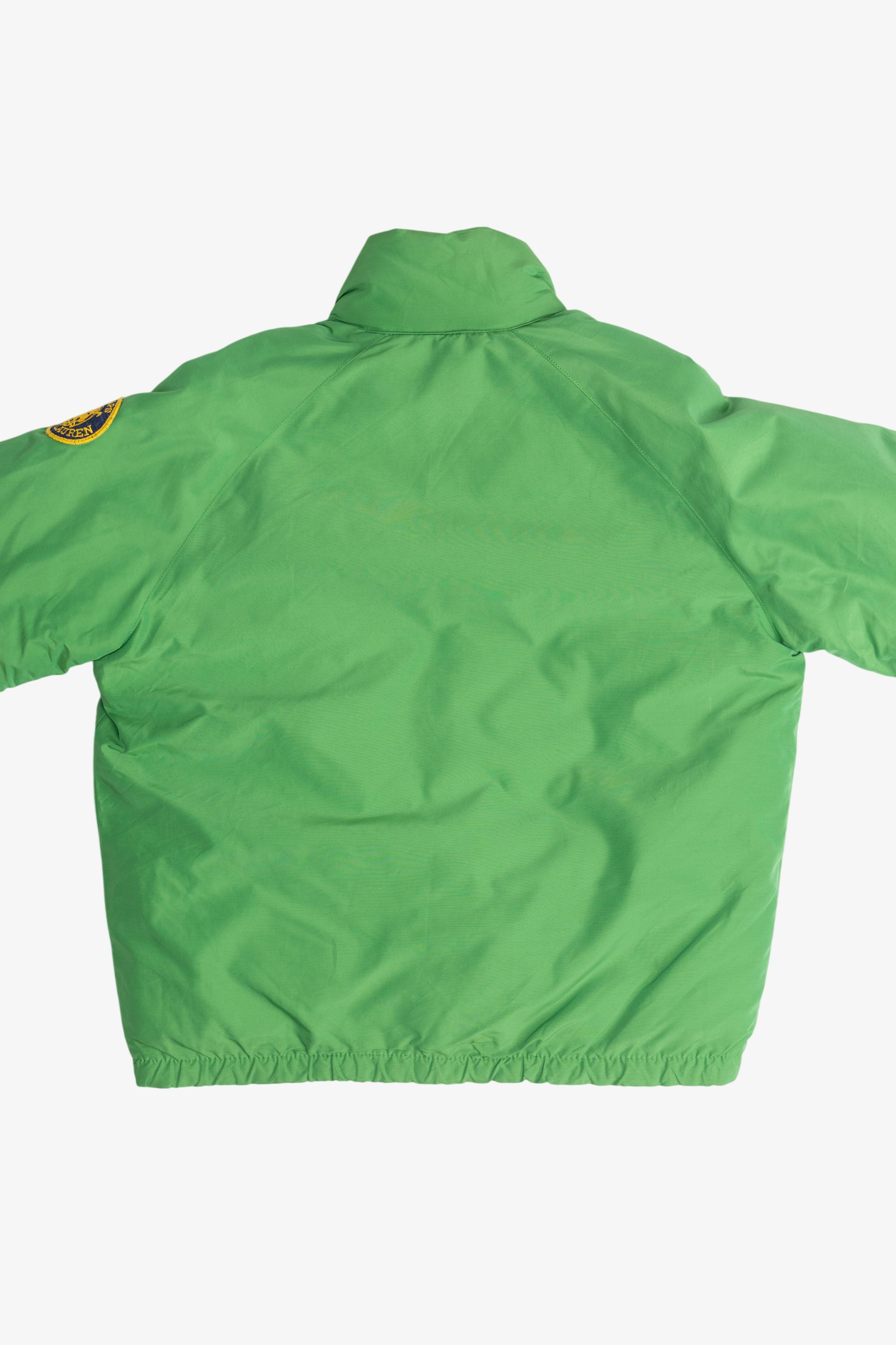 Vintage Chaps By Ralph Lauren Shoulder Patch Winter Puffer Coat (1980s)