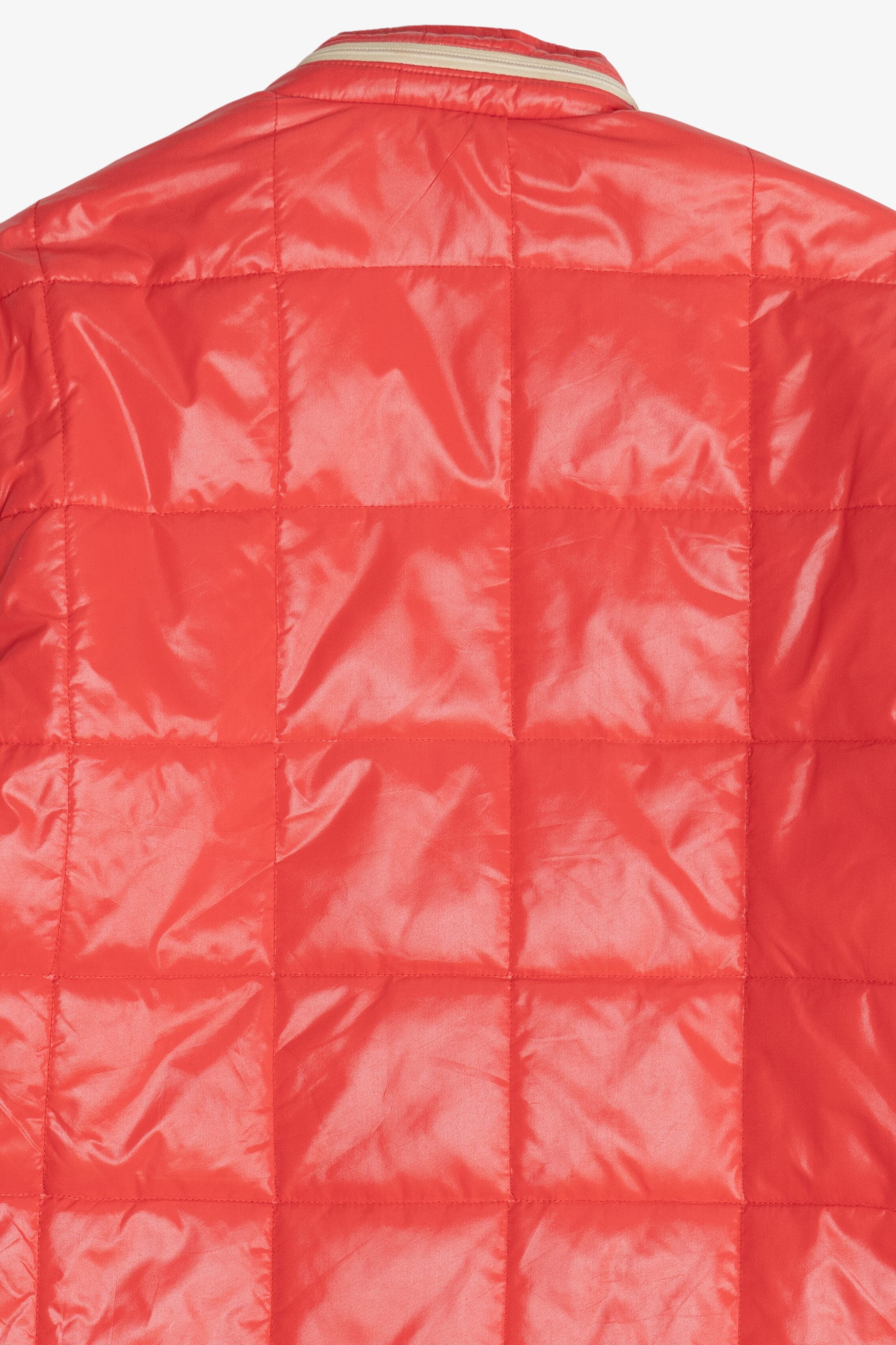 Vintage Long Puffer Ski Coat With "Mary Jane" & Ski Resort Destination Patches (1970s)