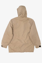 Vintage Khaki American Jac Plaid Lined Hooded Jacket (1980s)