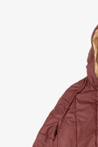 Vintage Mahogany Winter Puffer Jacket (1980s)