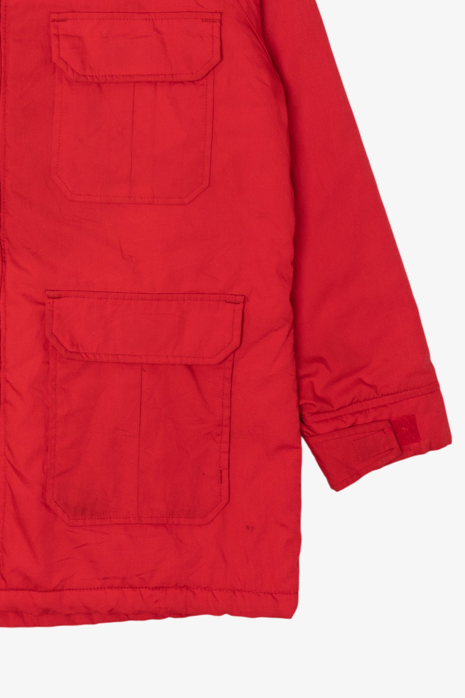 Vintage Red Woolrich Winter Jacket (1980s)