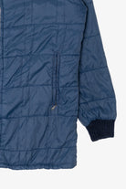 Vintage Blue Weatherguard Quilted Sherpa Lined Jacket (1970s)