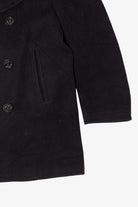 Vintage Navy Peacoat Jacket (1970s)