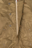 Vintage Olive Put-On Shop Sears Winter Parka (1970s)