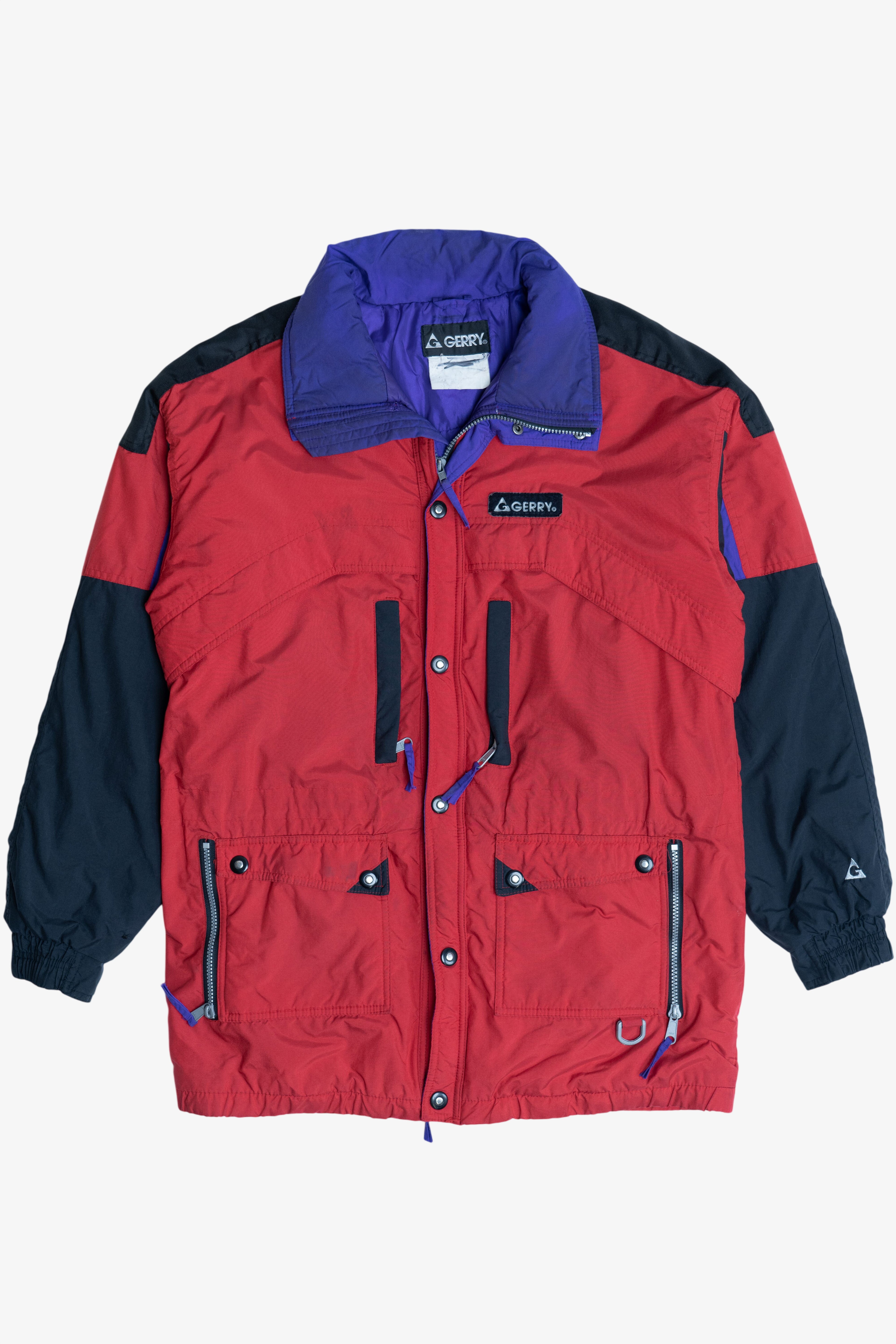 Vintage Gerry Color Block Winter Coat (1990s)