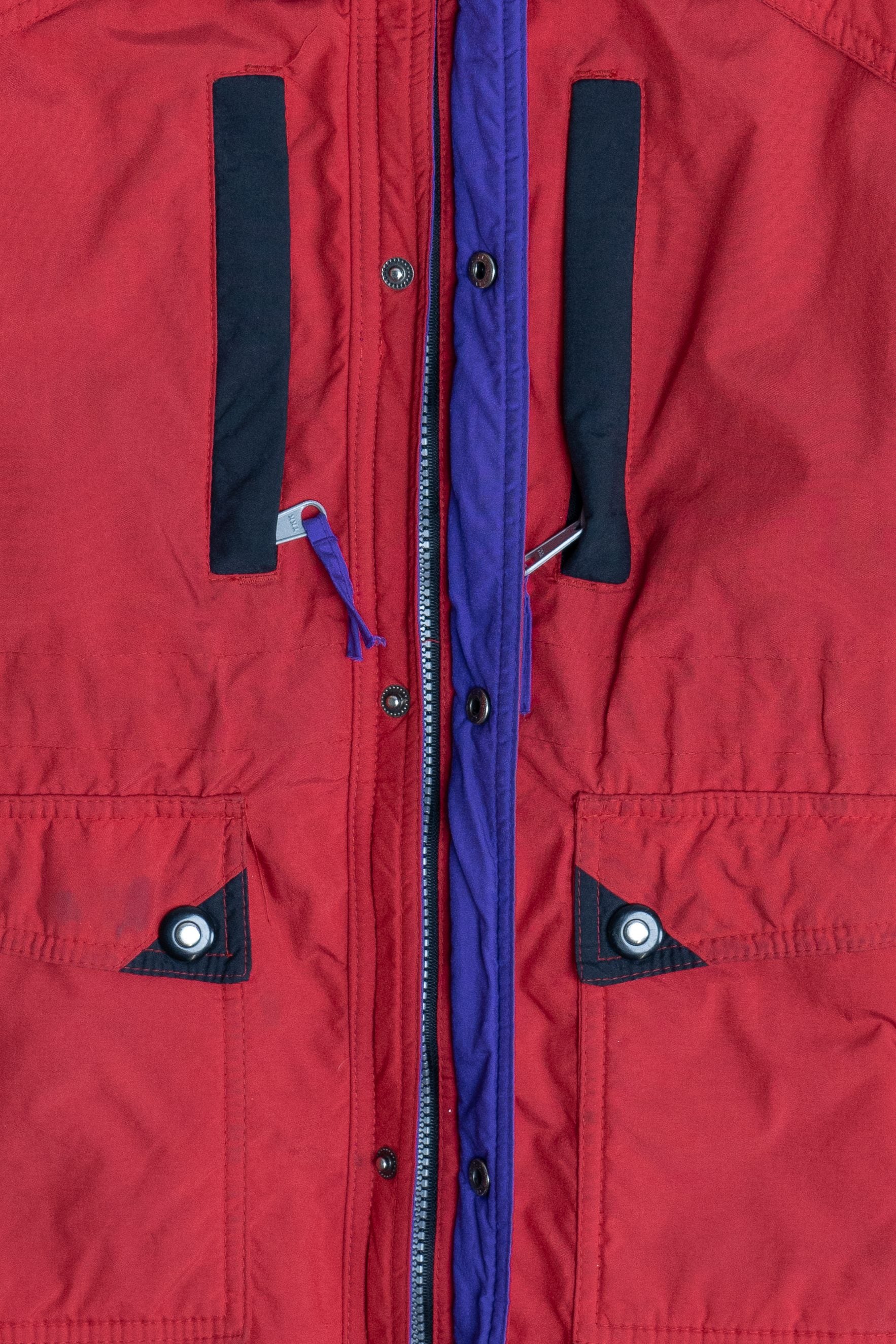 Vintage Gerry Color Block Winter Coat (1990s)