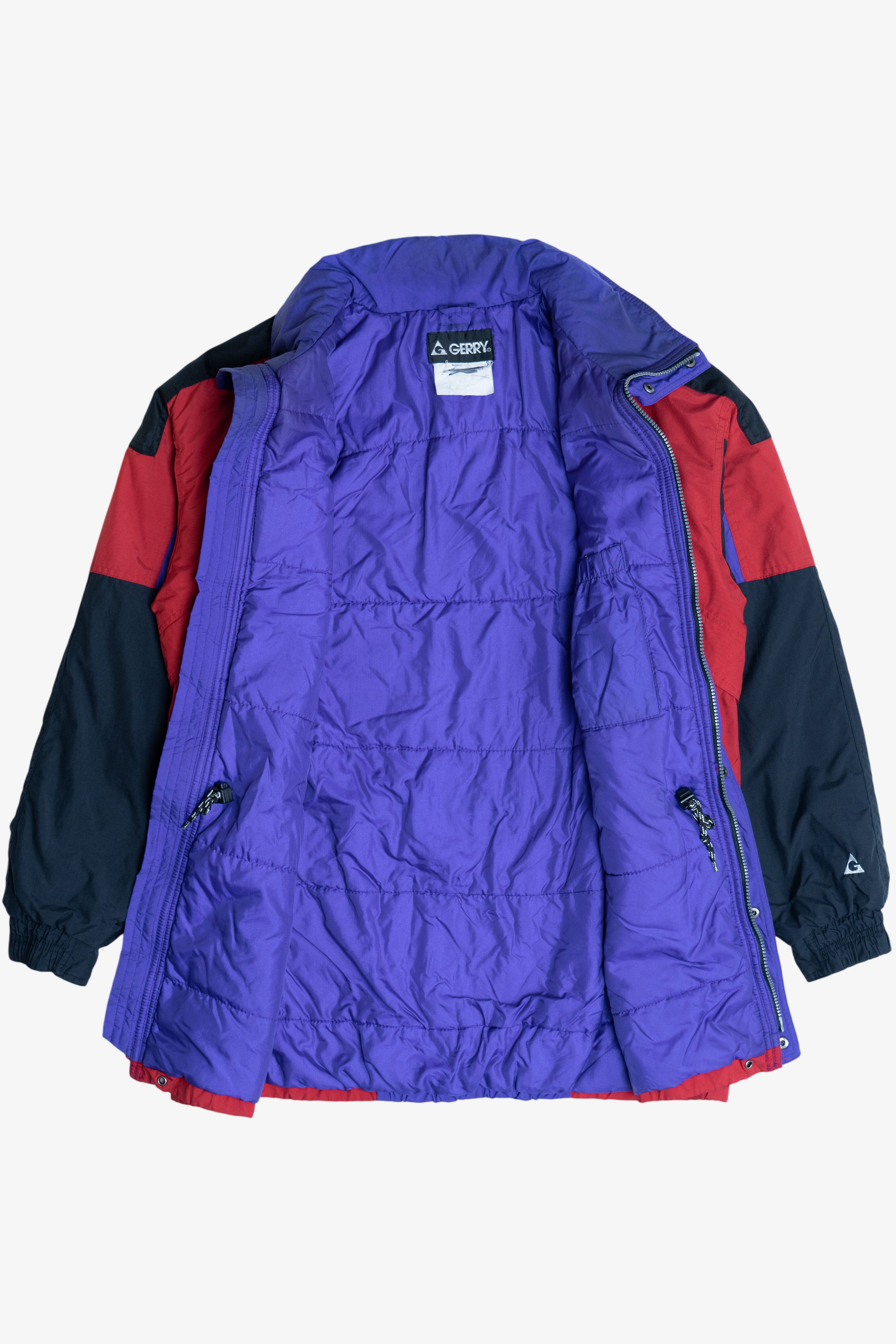 Vintage Gerry Color Block Winter Coat (1990s)