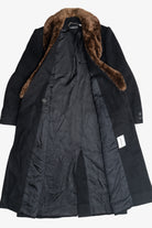 Vintage Harve Benard Double Breasted Long Wool Coat (2000s)