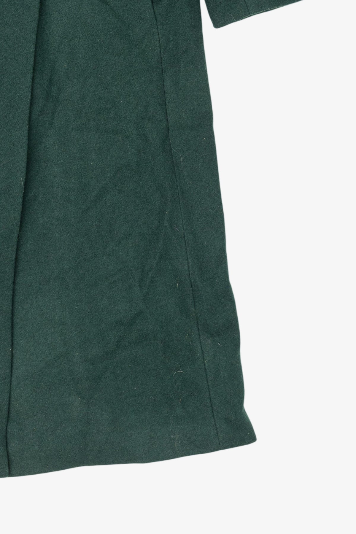 Vintage Dark Green Dony Brook Long Overcoat (1990s)