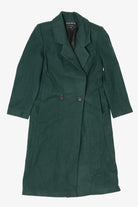 Vintage Dark Green Dony Brook Long Overcoat (1990s)