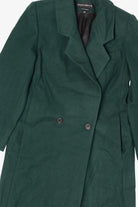 Vintage Dark Green Dony Brook Long Overcoat (1990s)