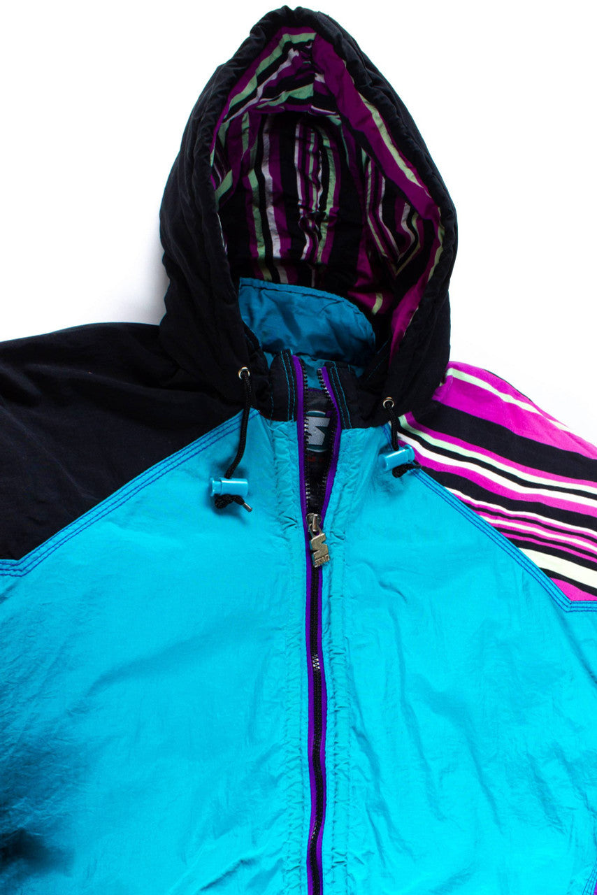 Vintage Starter Color Block Winter Jacket