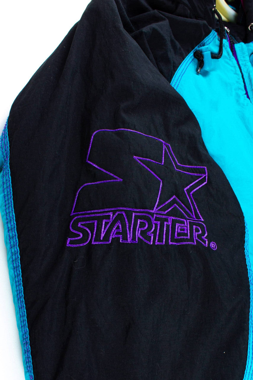 Vintage Starter Color Block Winter Jacket