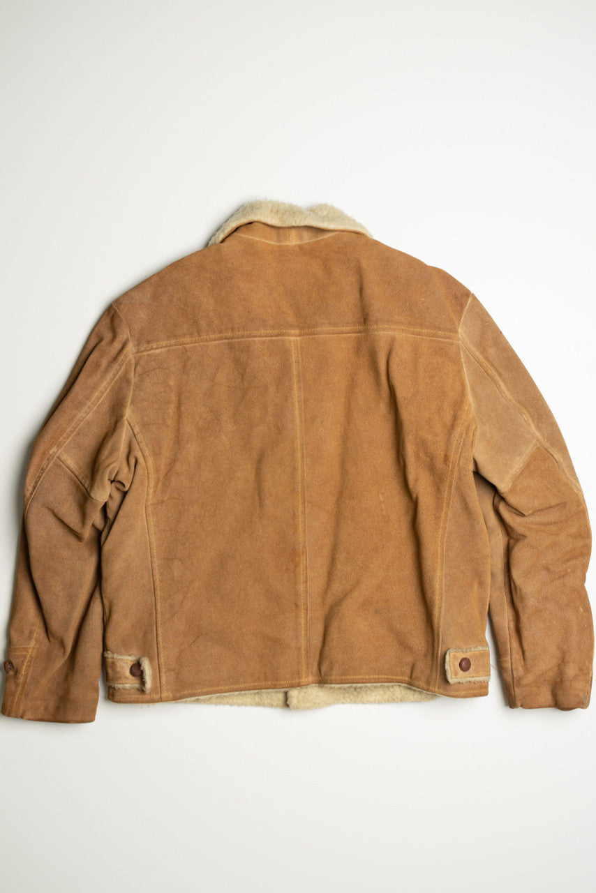 Vintage Sears Winter Leather Coat