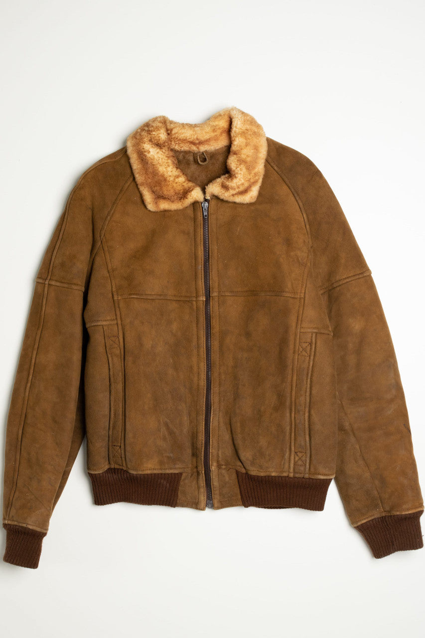 Vintage Favor Winter Leather Coat