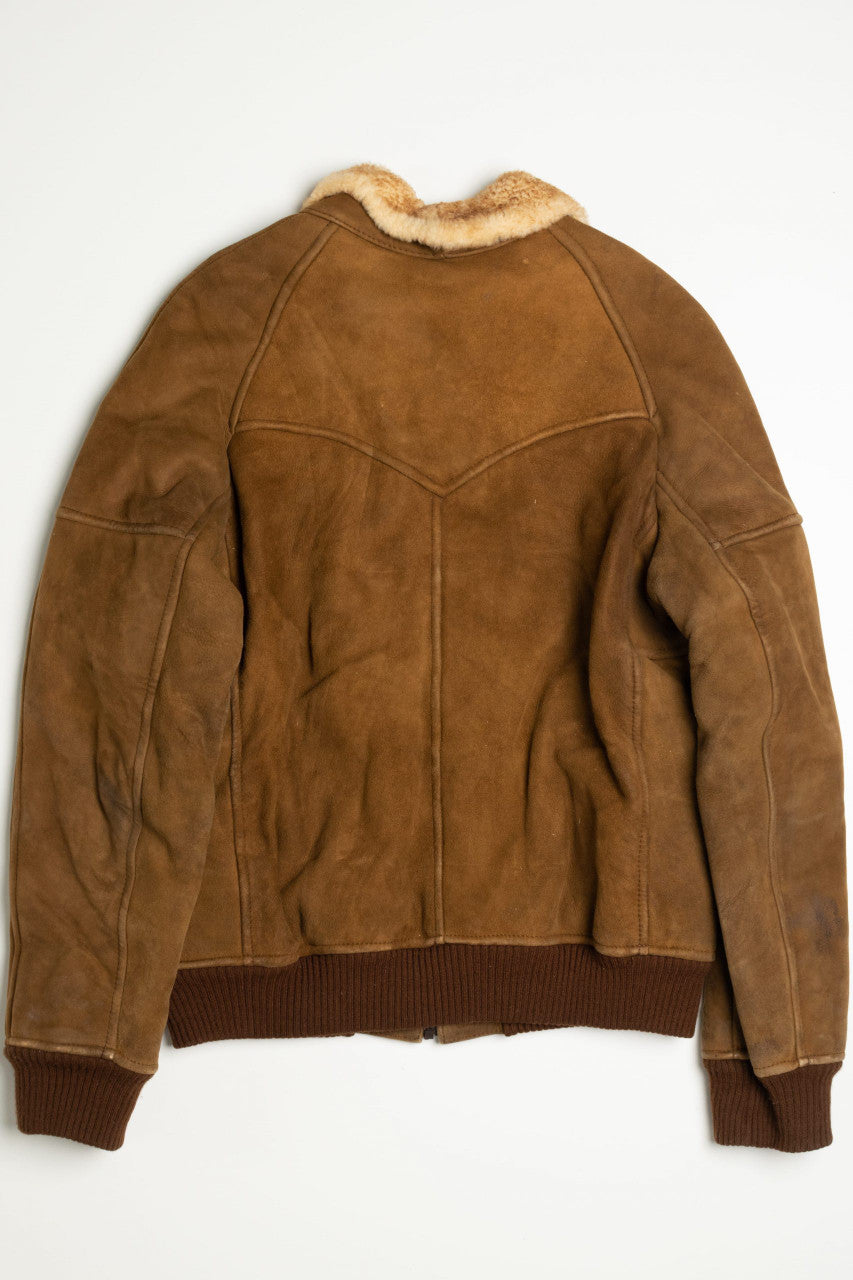 Vintage Favor Winter Leather Coat