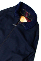 Vintage Dark Blue Winter Coat (1980s) Made In Yugoslavia