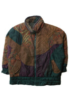 Vintage Patchwork Winter Jacket (1990s)