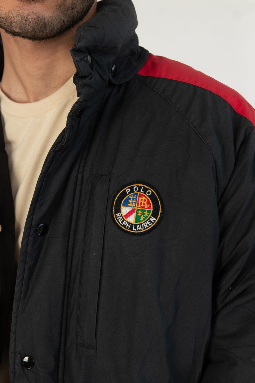 80s POLO CONTRY Rag Jacket ラグ USA 80's- OLD 