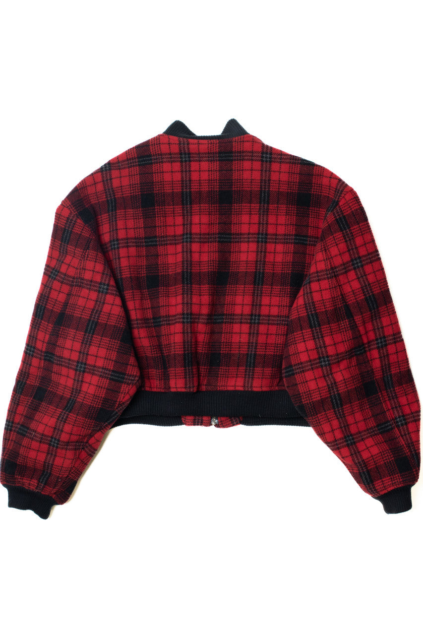 Vintage Gap Double Pocket Cropped Winter Coat (1990s)